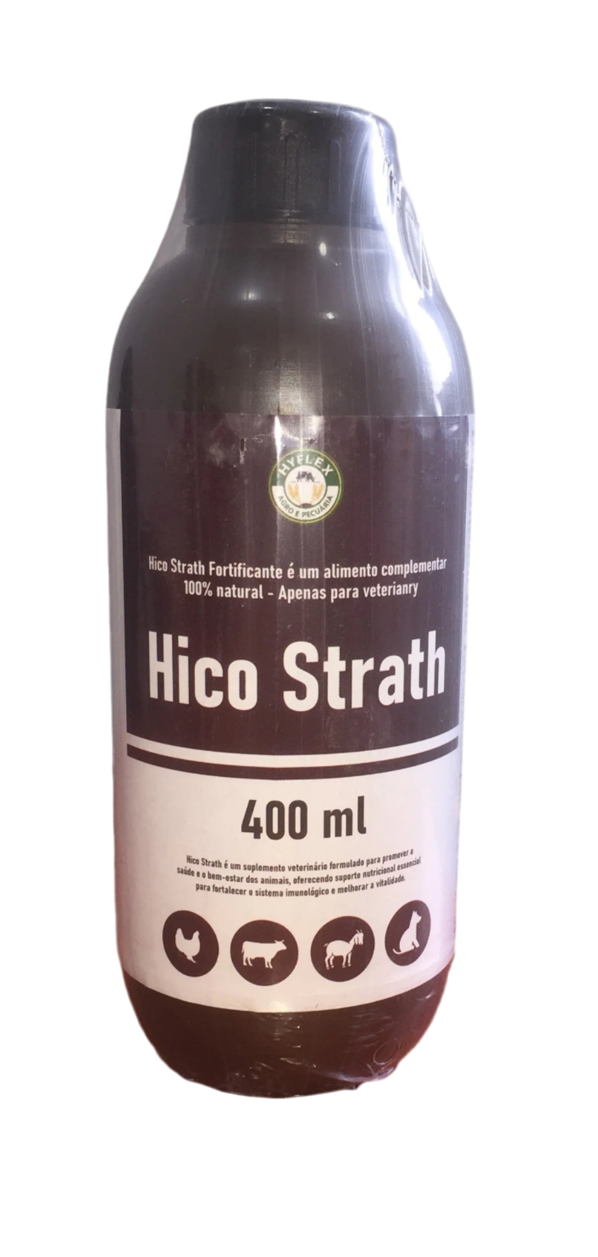 HICO STRATH- FORTIFICANTE ALIMENTO COMPLEMENTAR 100% NATURAL 400ML CX-10