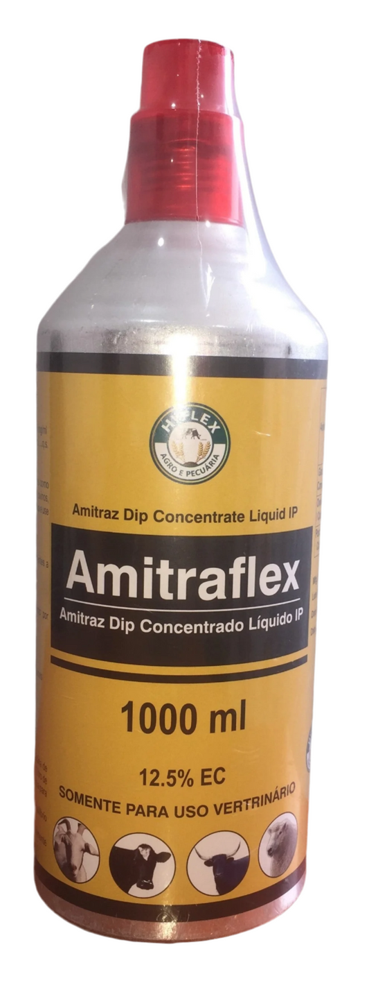 AMITRAFLEX-AMITRAZ DIP LÍQUIDO CONCENTRADO 1.000ML CX-10