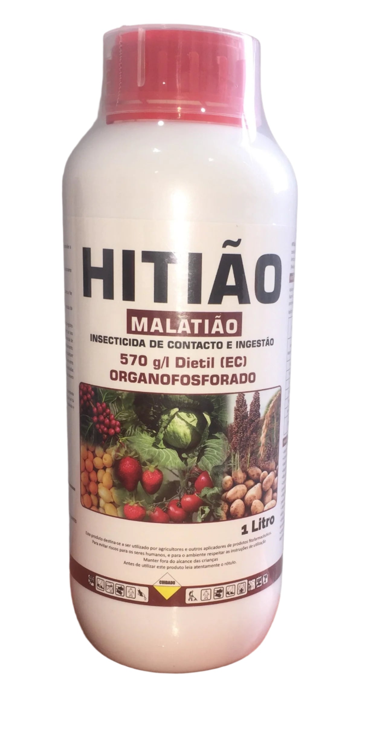 HITIÃO-MALATIÃO 570G/L ORGANOFOSFORADO 1L CX-10