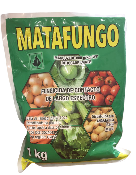 MATAFUNGO- MANCOZEBE 800G/KG DITIOCARBAMATO 1KG CX-10