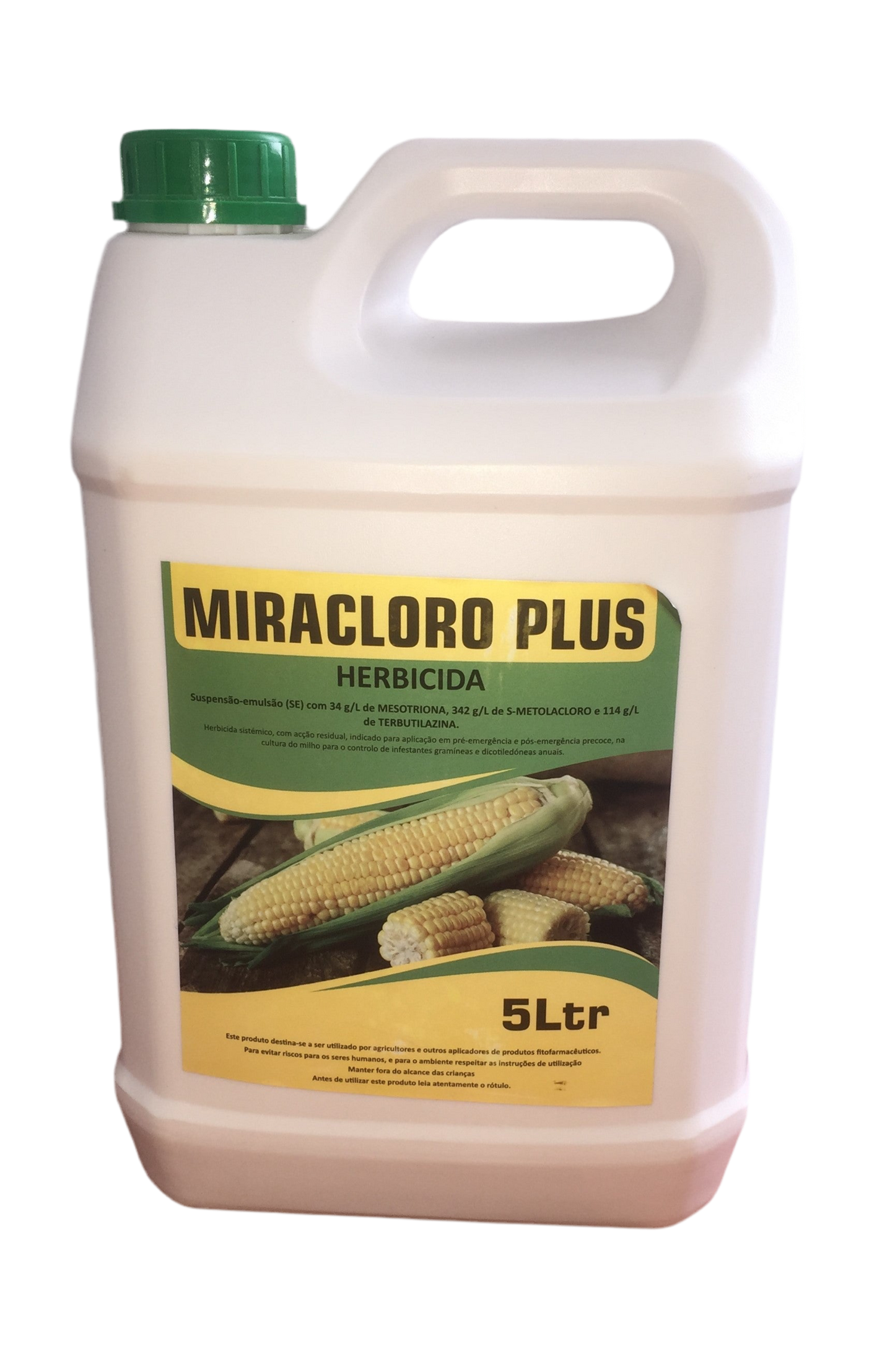 MIRACLORO PLUS-34G/L MESOTRIONA; 342G/L METALACLORO;114G/L TERBUTILAZINA 5L