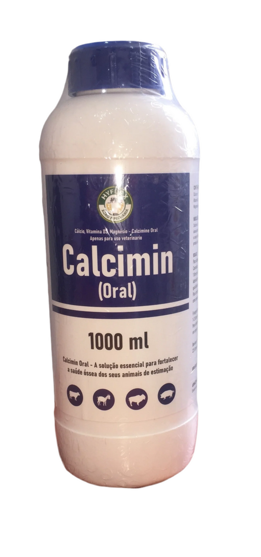 CALCIMIN CALCIO,VITAMINA D3,MAGNESIO SOLUÇÃO ORAL 1LT CX-10