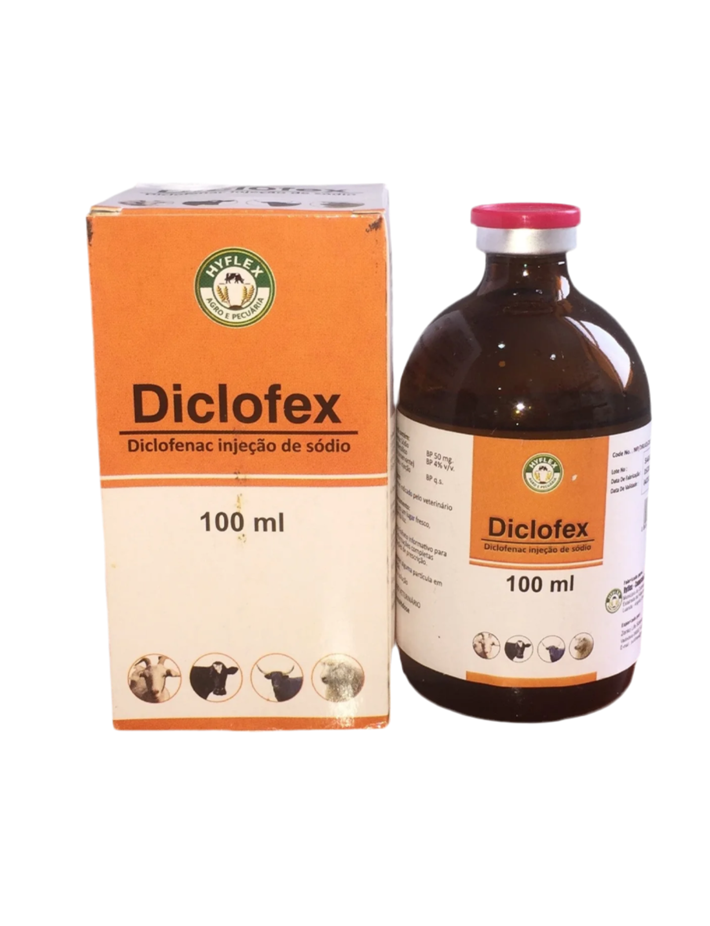 DICLOFEX-DICLOFENAC  INJEÇÃO DE SÓDIO 100ML CX-10