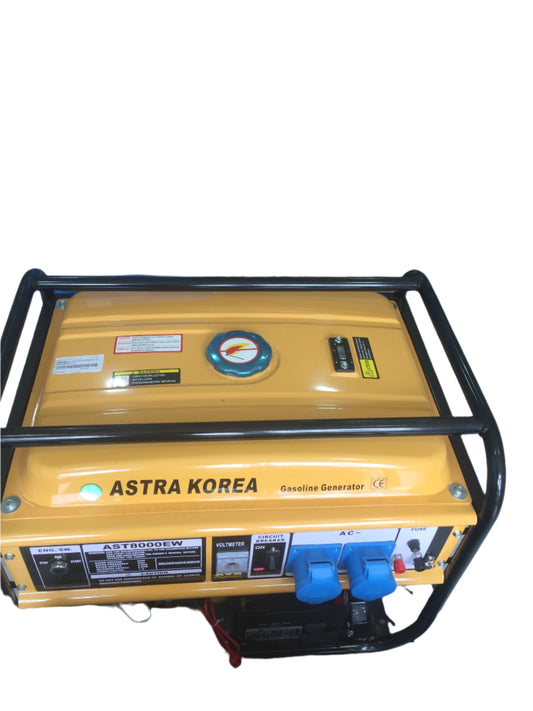 GERADOR ASTRA KOREA 6.5KVA MODELO 8000