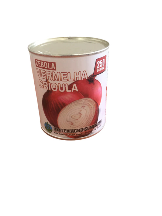 SEMENETE DE CEBOLA VERMELHA CRIOULA 250GR