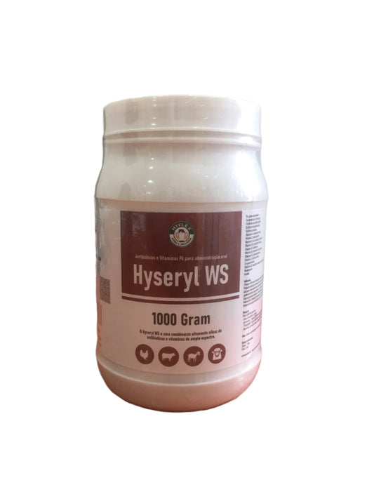 HYSERYL WS- ANTIBIÓTICOS E VITAMINAS PÓ ORAL 1000G CX-10